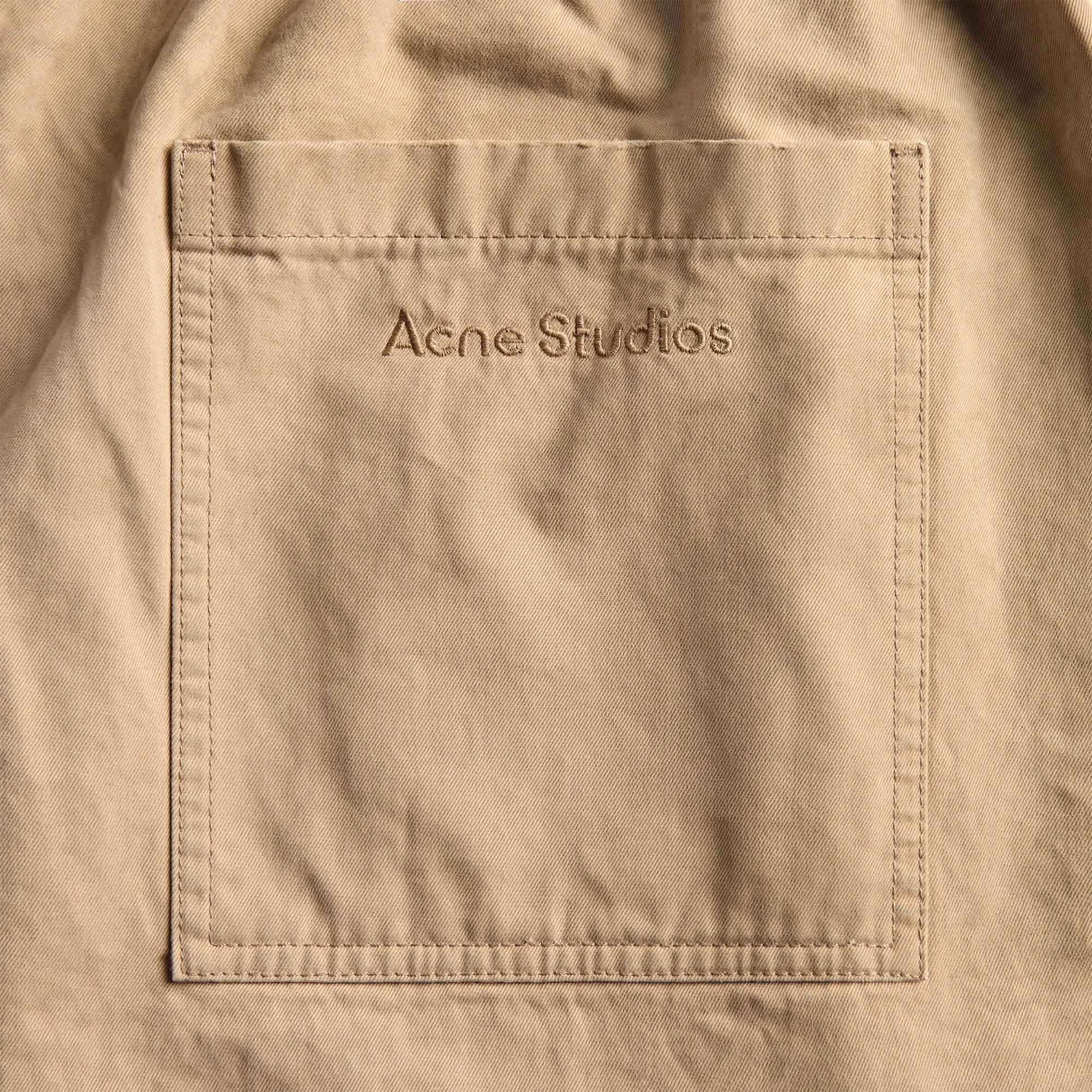 Acne Studios Washed Twill Trouser - Light Beige sold by Kith product image thumbnail 3