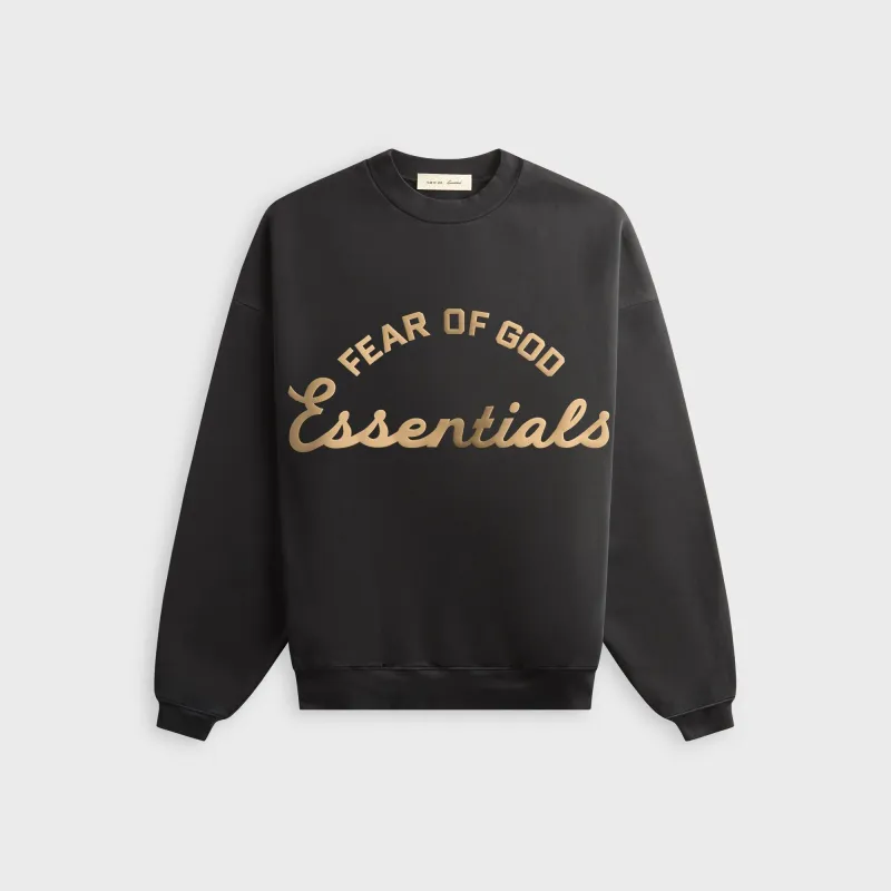 Essentials Training 90s Crewneck Sweatshirt - Faded Black made by Essentials
