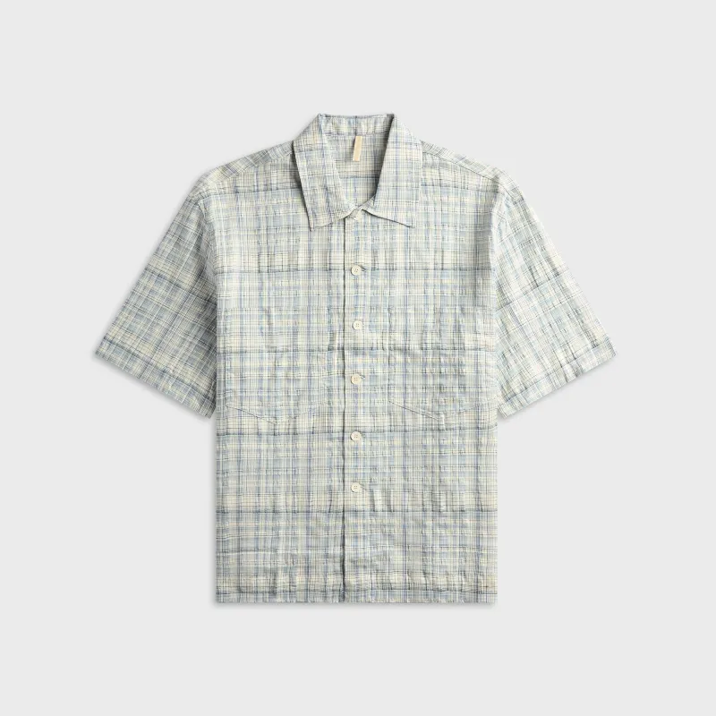Sunflower Adam Shirt - Blue made by Sunflower