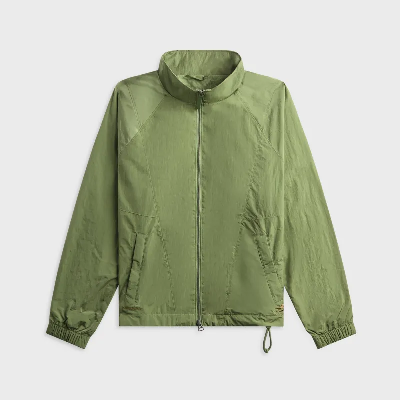New Balance Grey Nylon Jacket - Oregano made by New Balance