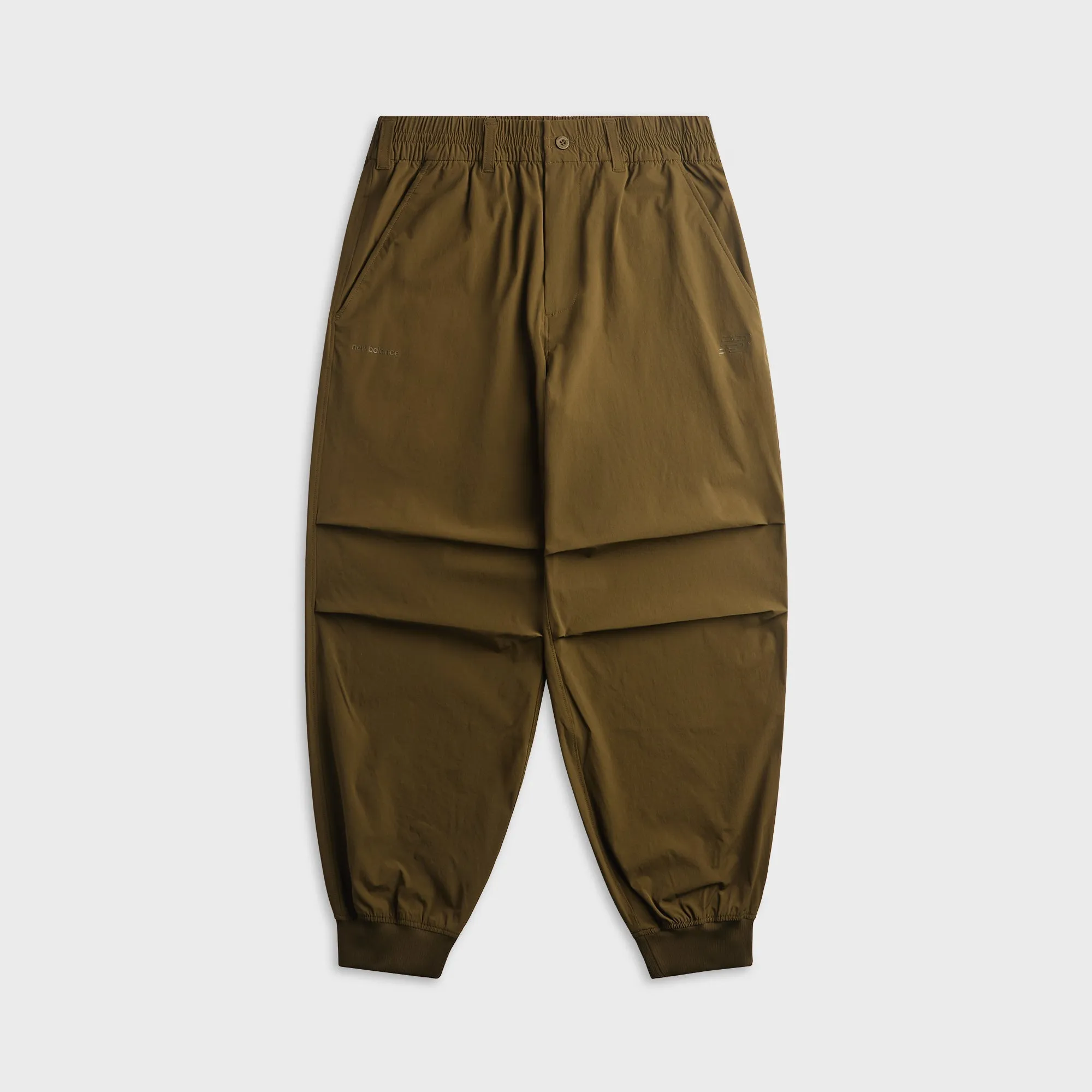 New Balance Grey Jogger Rib Pant - Woodland sold by Kith