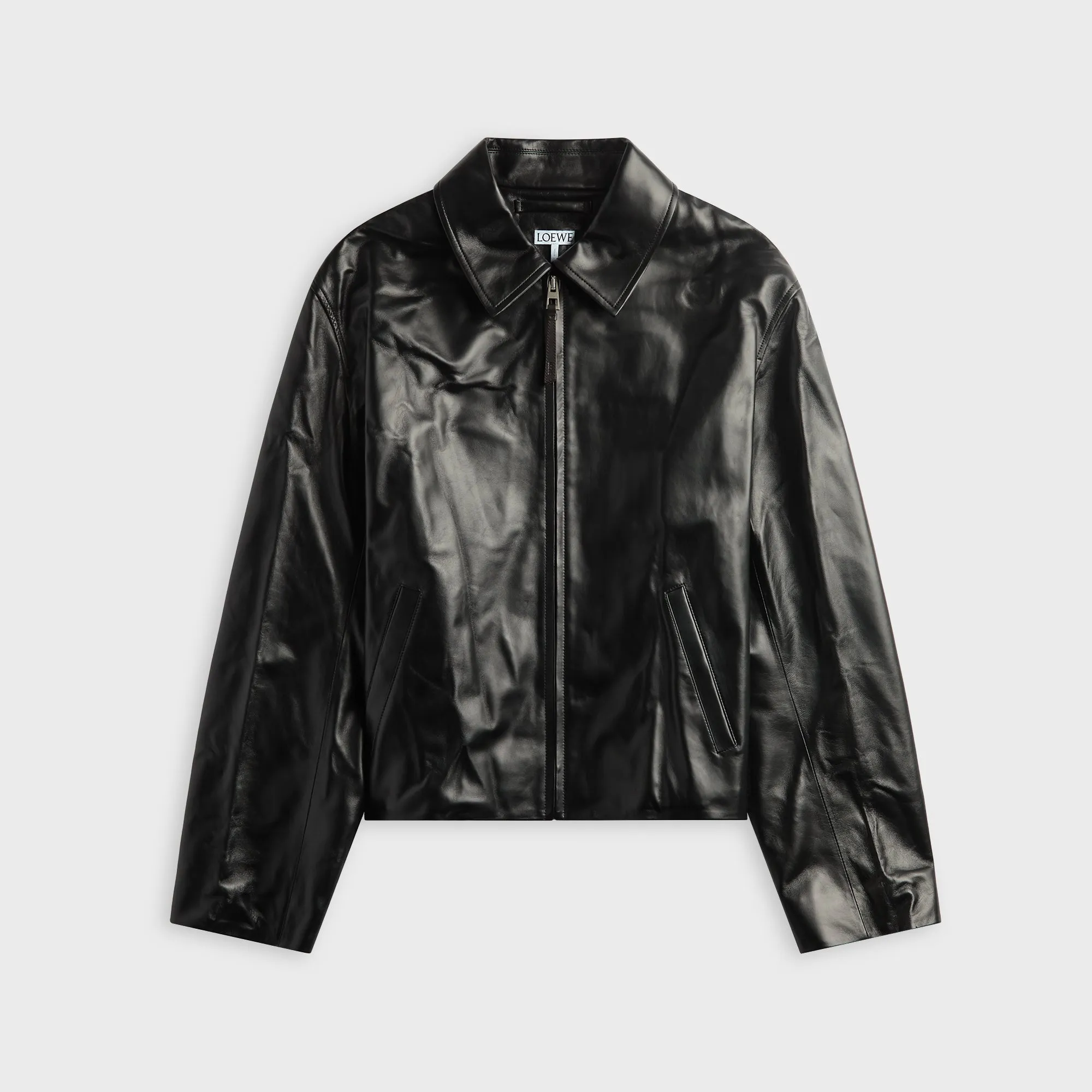 Loewe Zip-Up Jacket - Black sold by Kith