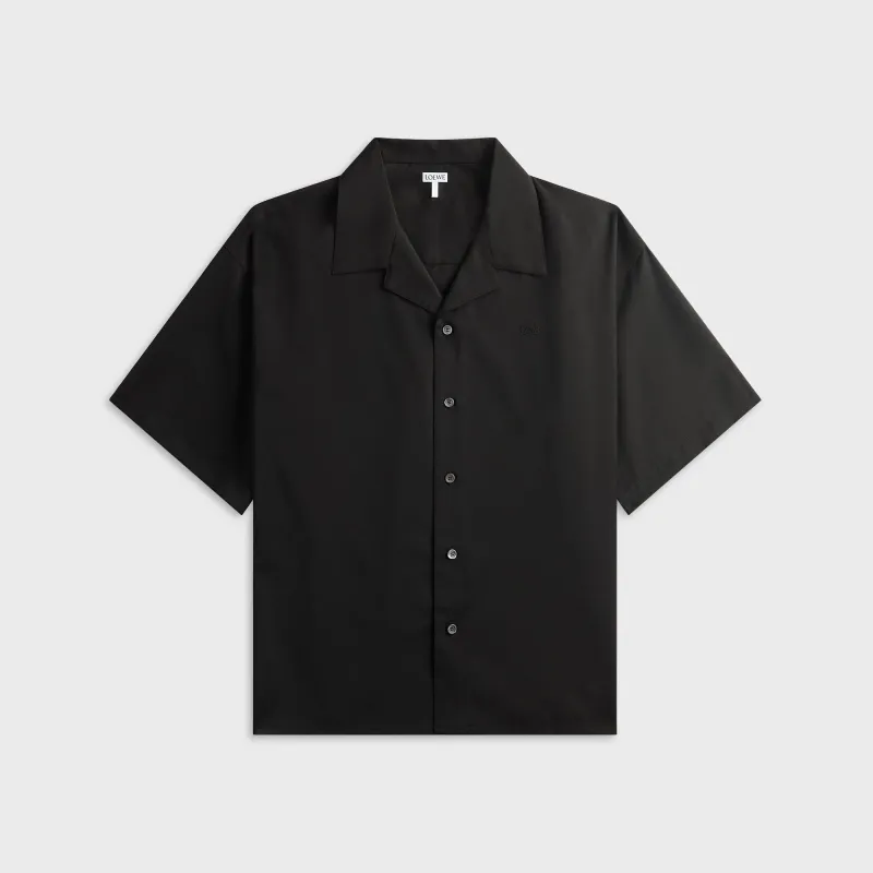 Loewe Short Sleeve Shirt - Black made by Loewe