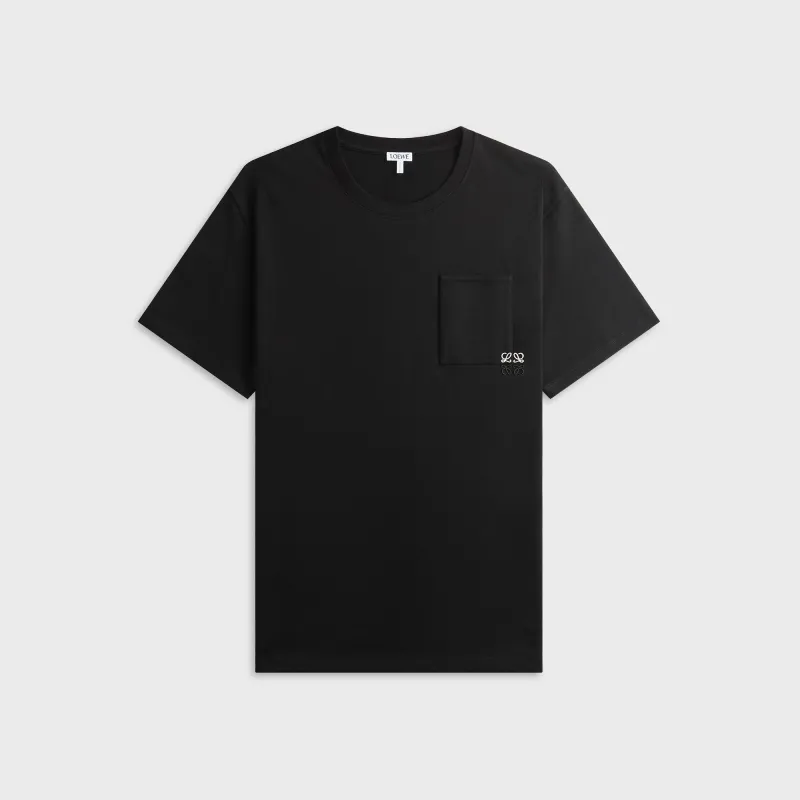 Loewe Relaxed Fit Tee - Black made by Loewe