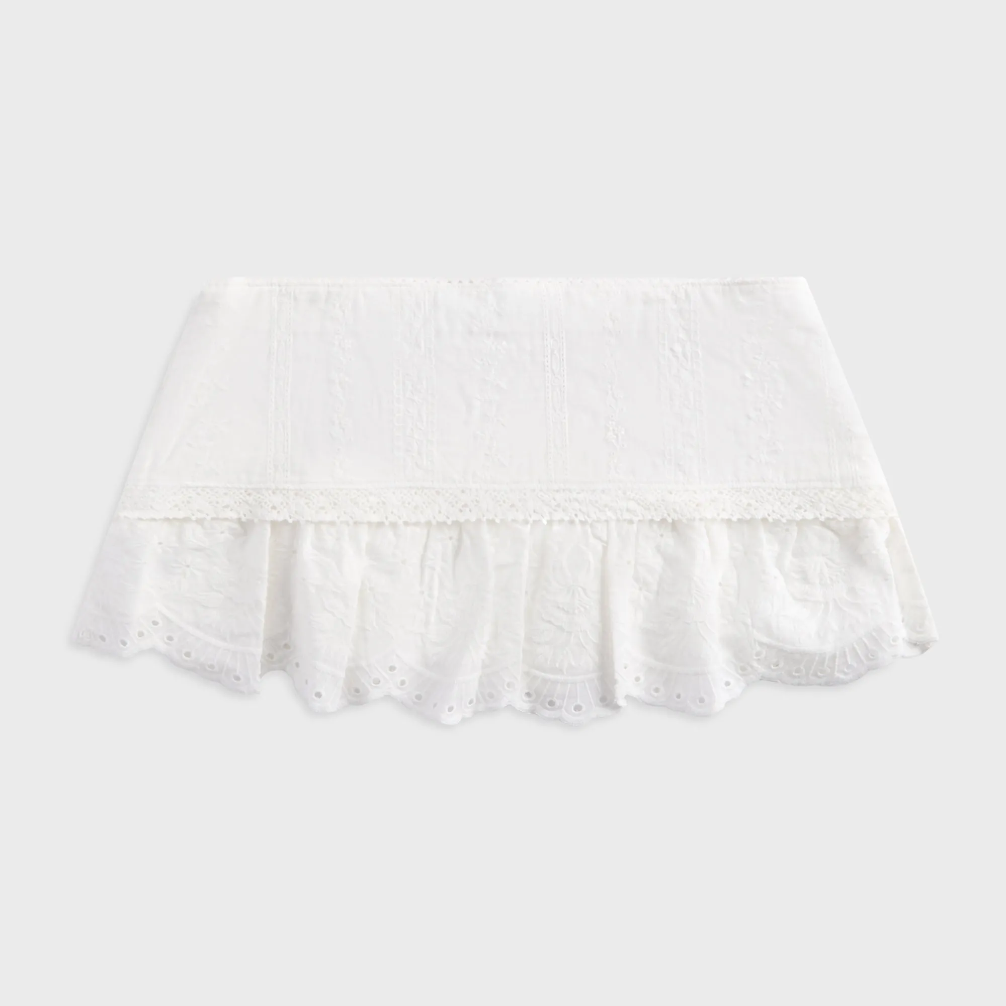 GUIZIO Aylin Mini Skirt - White sold by Kith product image thumbnail 2