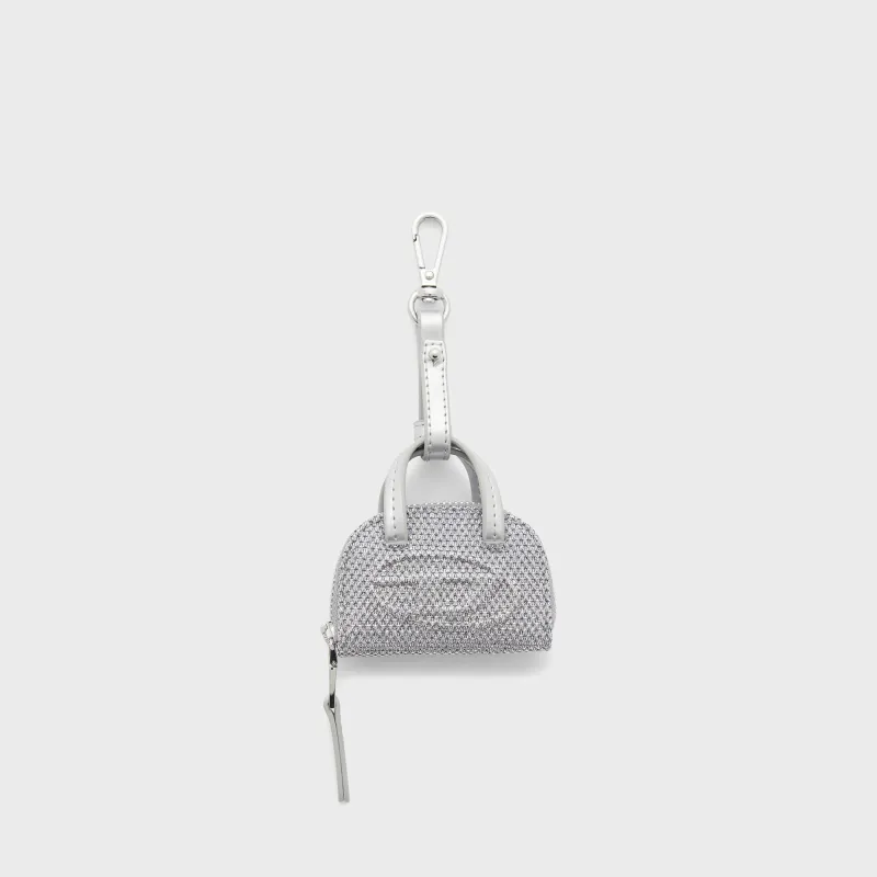 Diesel 1DR Dome Charms Wallet - Silver Crystal made by Diesel