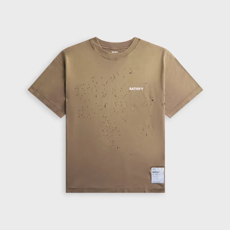 Satisfy MothTech™ Tee - Sun Bleached Falcon made by Satisfy Running