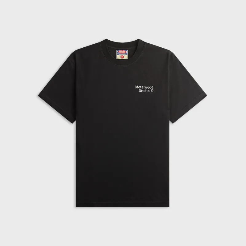 Metalwood Captcha Tee - Black made by Metalwood Studios