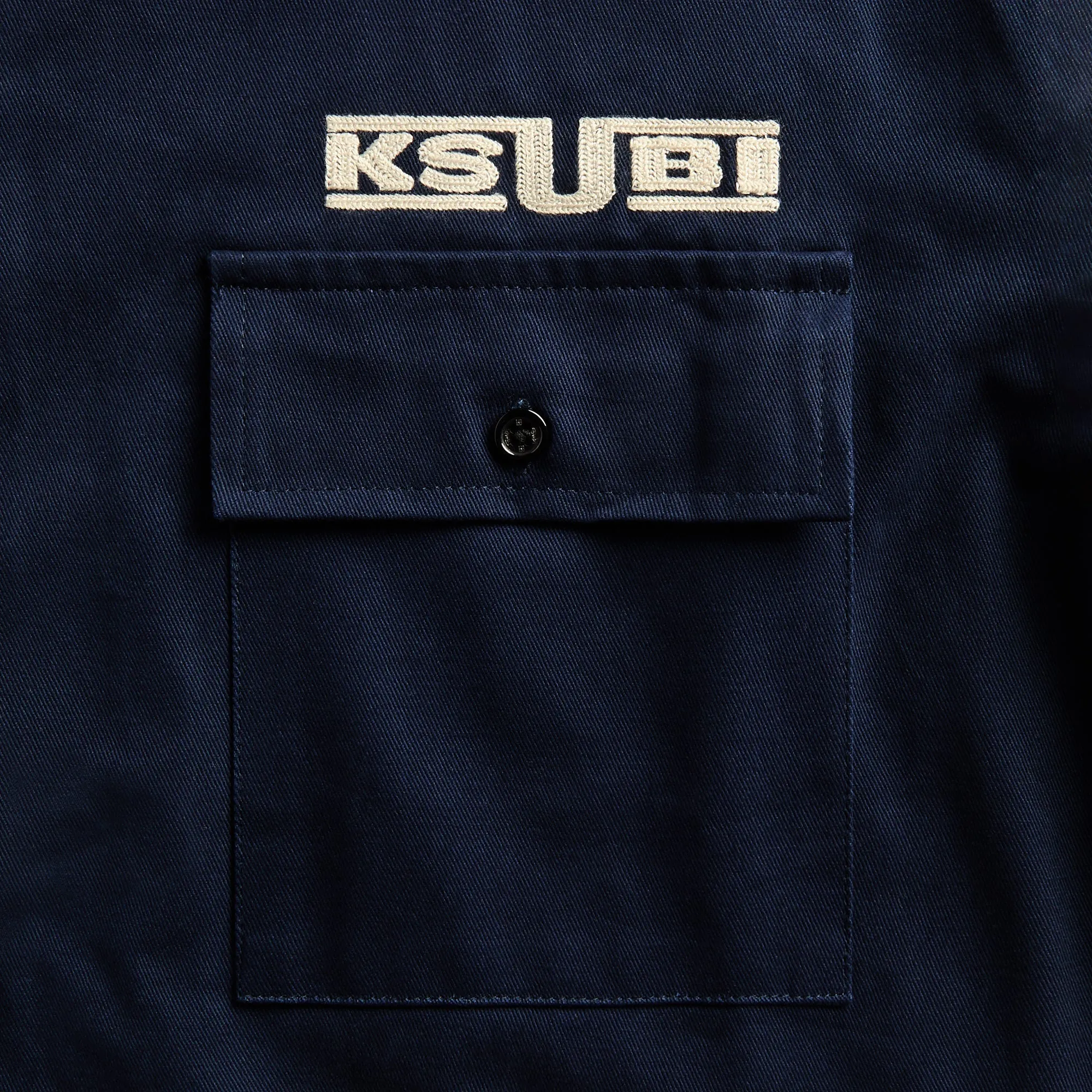 Ksubi Zoom Boiler Short Sleeve Shirt - Navy sold by Kith product image thumbnail 3
