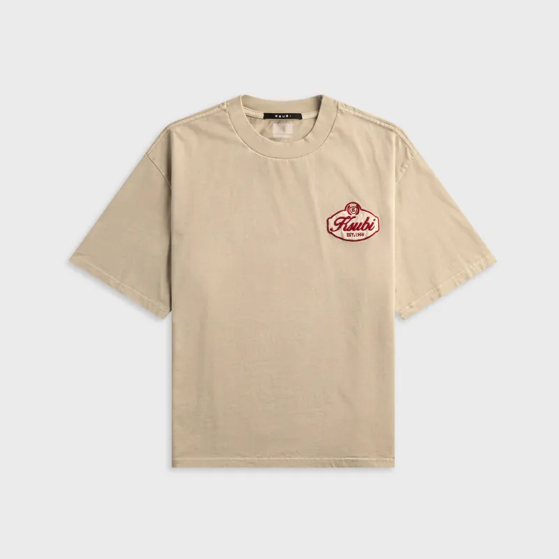 Ksubi Klasse Halen Short Sleeve Tee - Smoke made by Ksubi