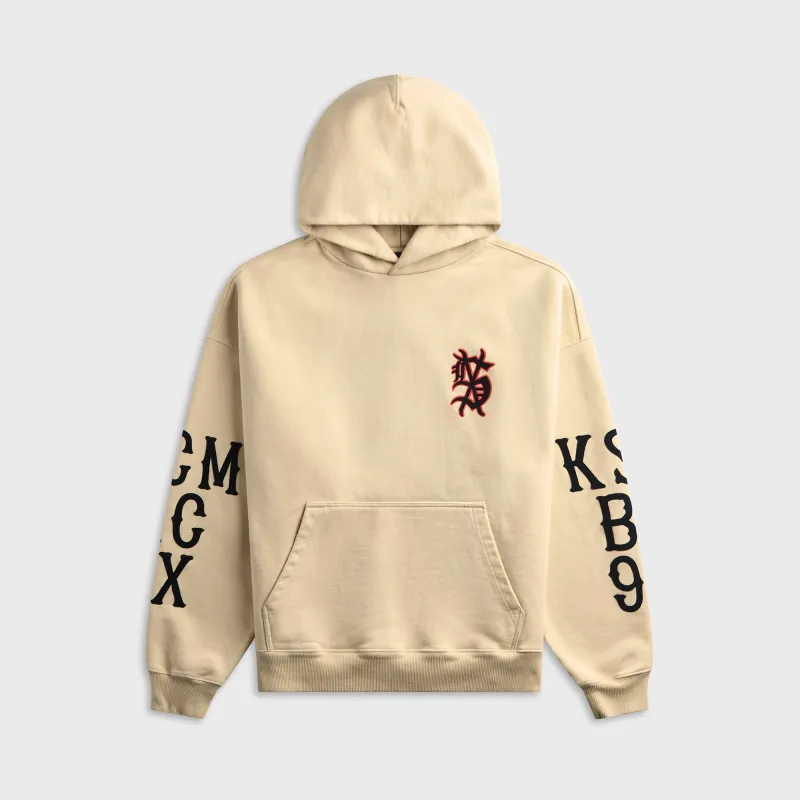 Ksubi Bolter Ekcess Hoodie - Ecru made by Ksubi