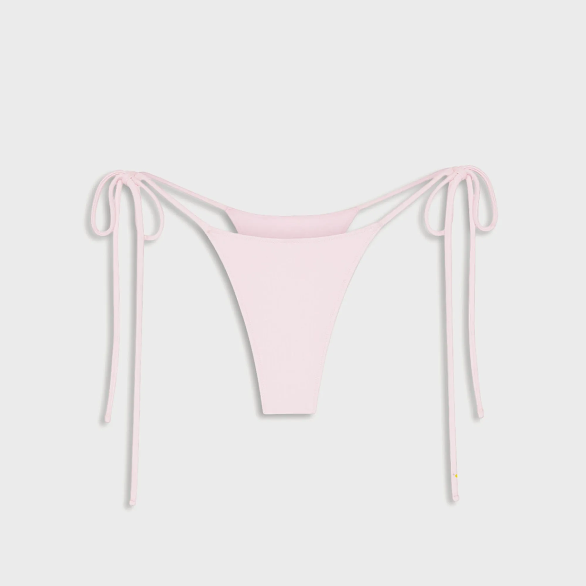 Frankies Bikinis x Paige Lorenze Divine Ribbed Bikini Bottom - Blushing sold by Kith