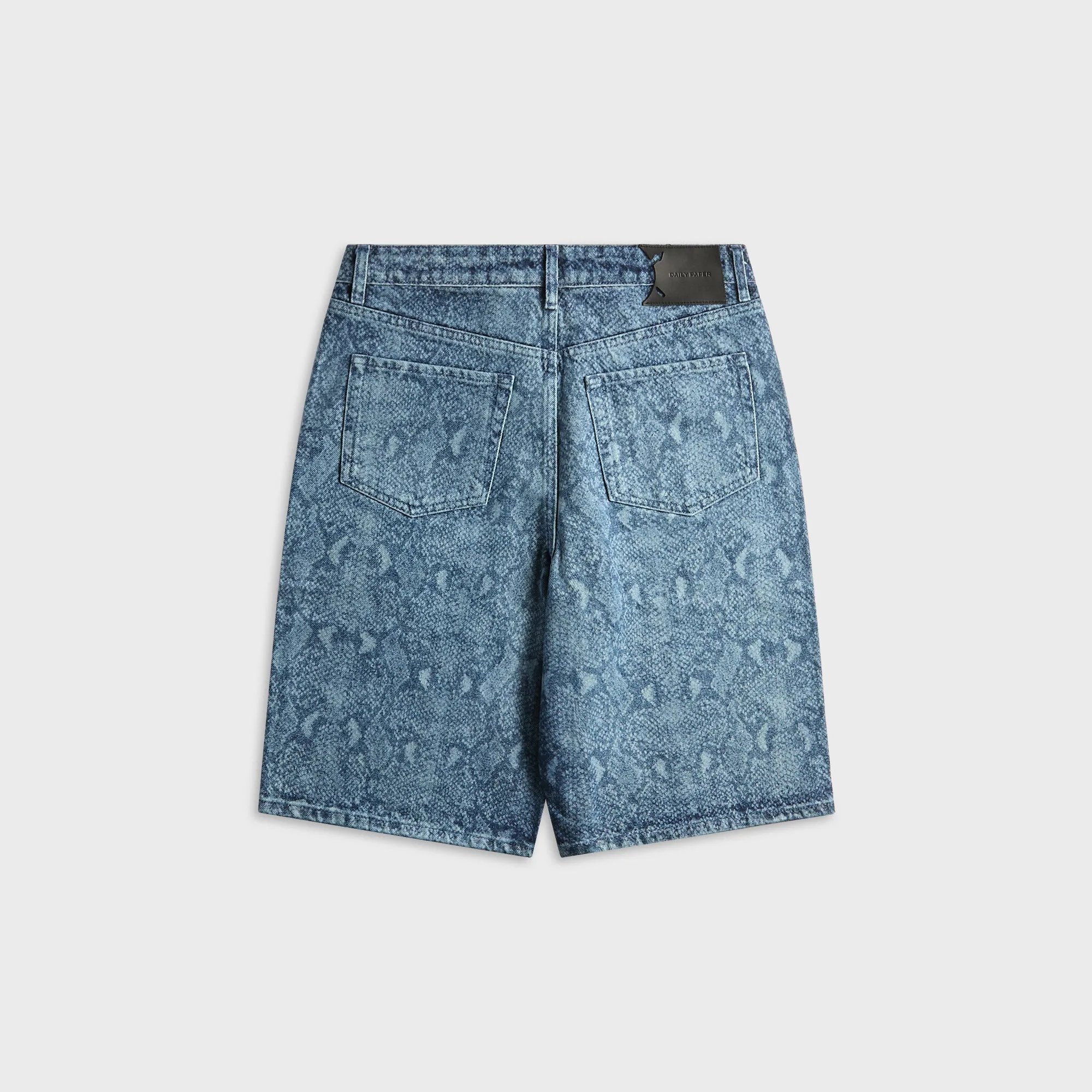 Daily Paper Snake Laser Denim Short - Blue sold by Kith product image thumbnail 2