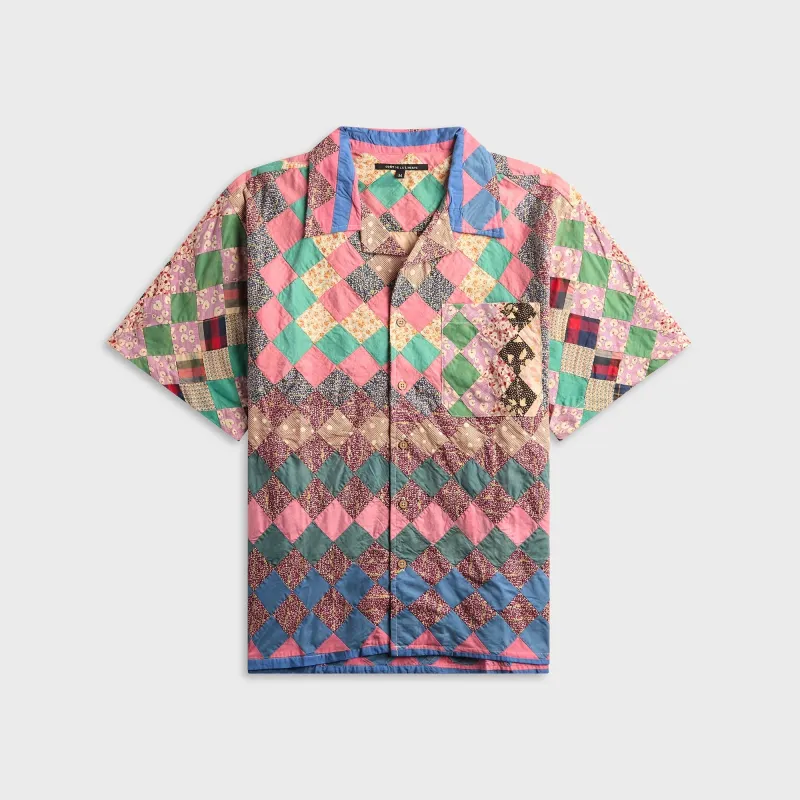 Coût De La Liberté Robbie Quilt Toppers One-Of-A-Kind Bowling Shirt - Assorted made by Coût De La Liberté