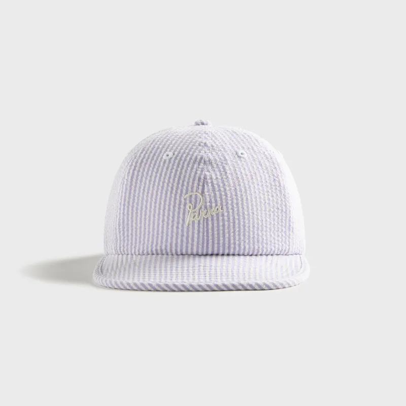 by Parra Signature 6 Panel Cap - Purple made by by Parra