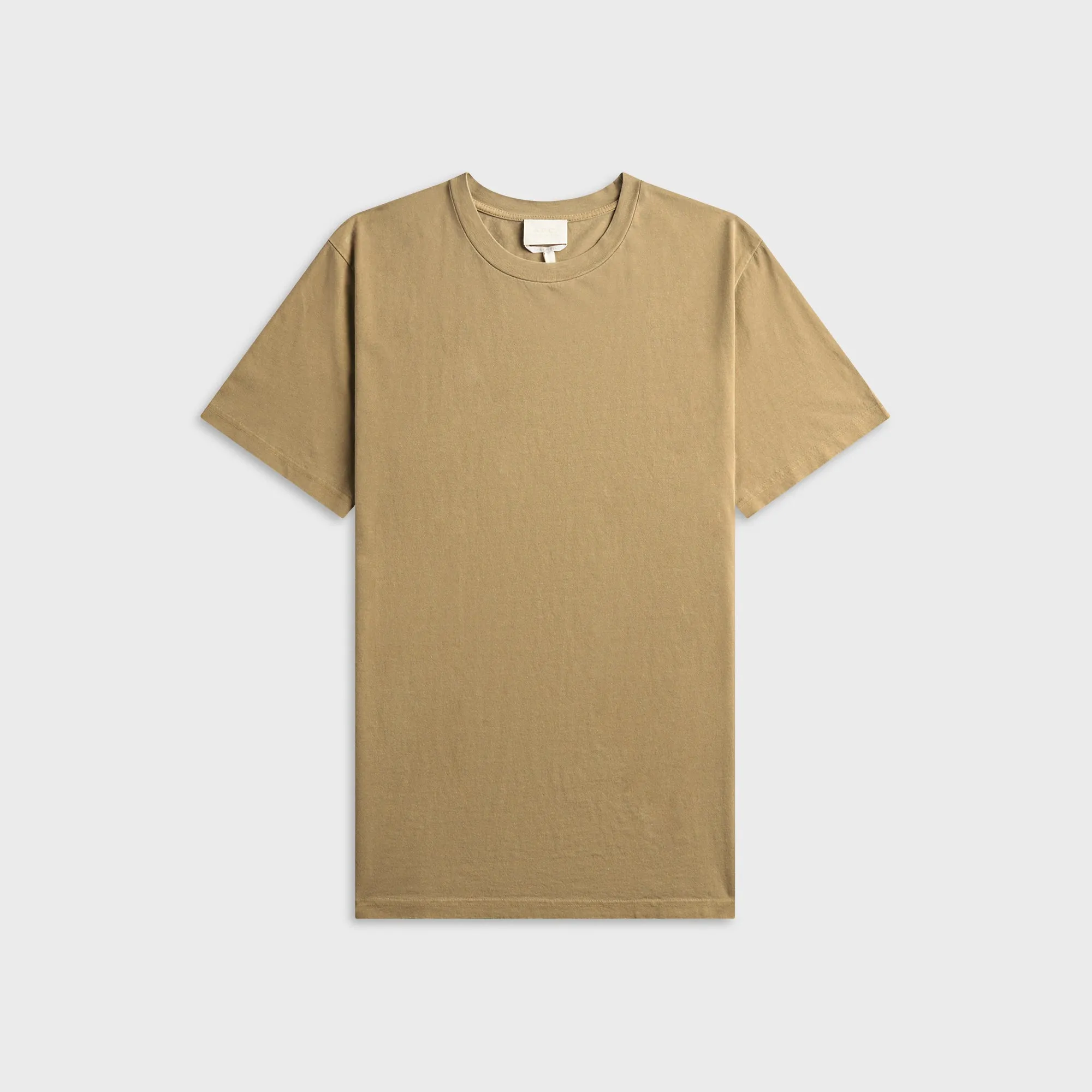 A.P.C. Autumn 26 Tee - Light Khaki sold by Kith
