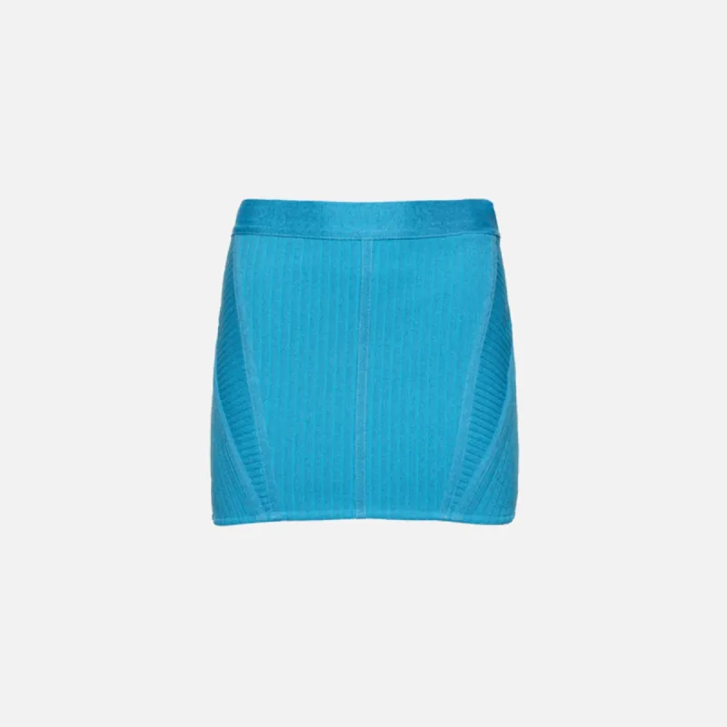 Retrofete Taressa Skirt - Aqua Blue sold by Kith