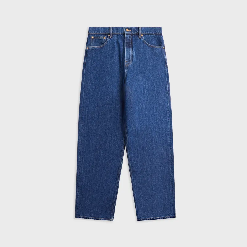 Jil Sander Loose Lightweight Denim Trouser - Medium Denim made by Jil Sander