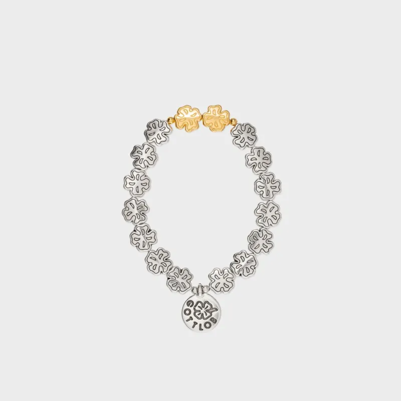 Gottlob Edition No. 3 Bracelet - Silver / Gold made by Gottlob