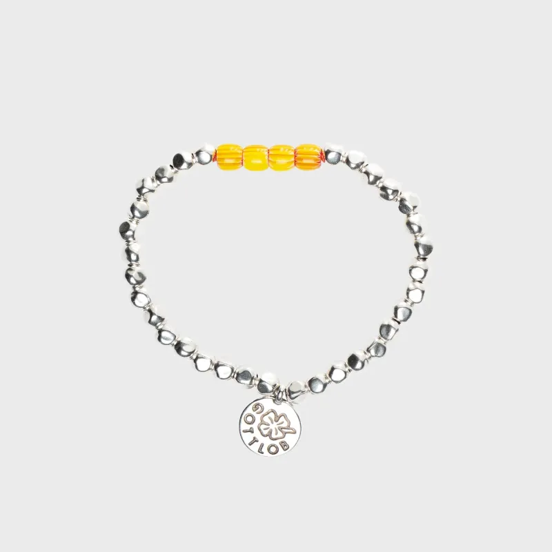 Gottlob Edition No. 2 Bracelet - Orange / Dark Red made by Gottlob