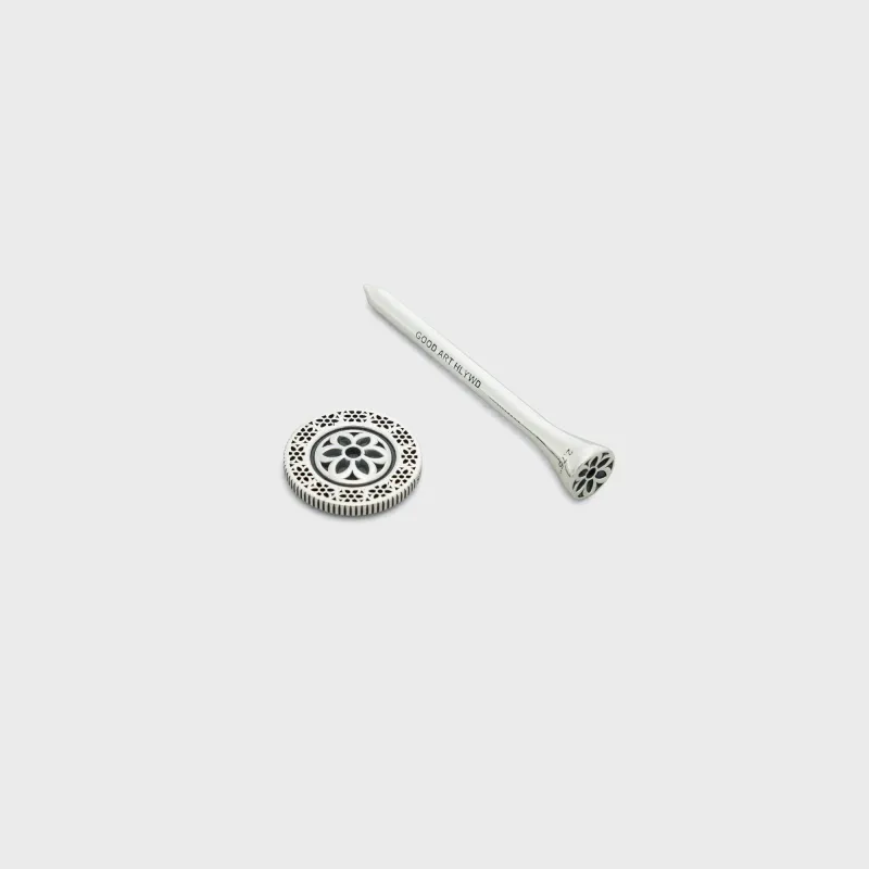 GOOD ART HLYWD Sterling Golf Tee & Ball Marker Set - Silver made by Good Art Hlywd