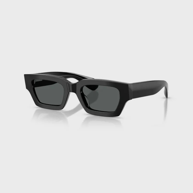 Oliver Peoples x Jil Sander Edition 6 Sunglasses - Black / Carbon Grey made by Oliver Peoples