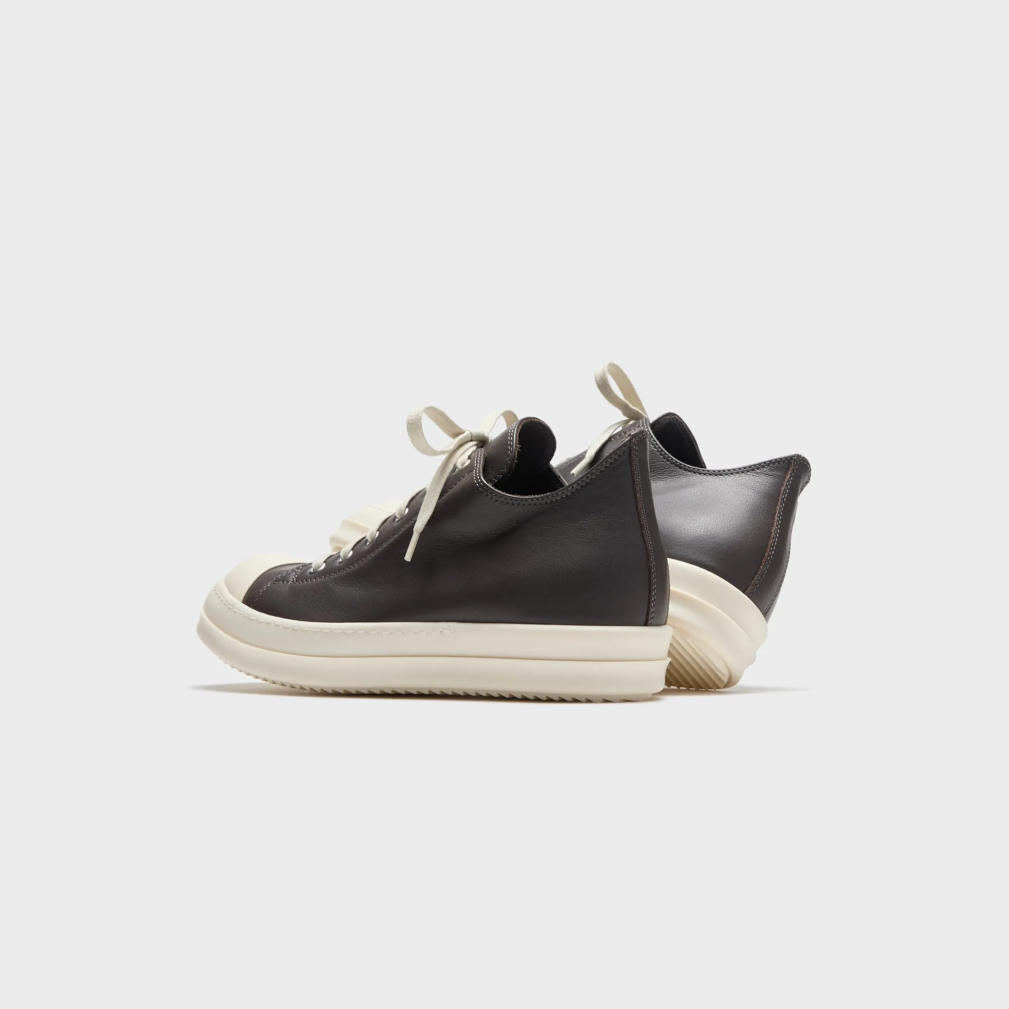 Rick Owens Low Sneaks - Dark Dust / Milk sold by Kith product image thumbnail 3