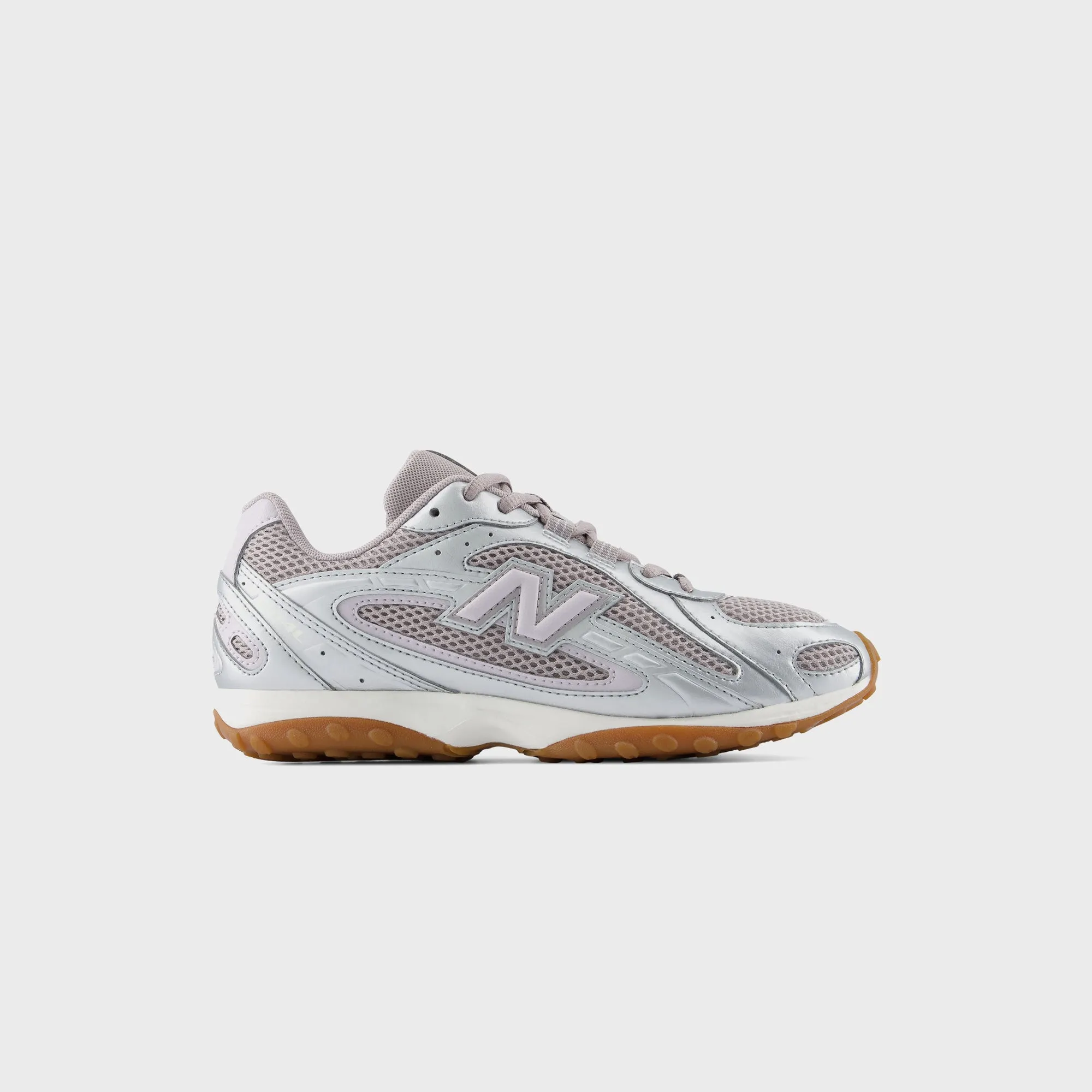 New Balance 204L - Truffle Salt / Horizon Grey / Silver Metallic sold by Kith