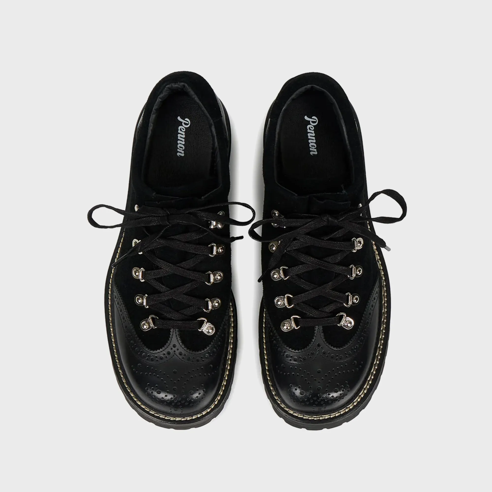 Pennon High Boots Low Wingtip - Black sold by Kith product image thumbnail 3