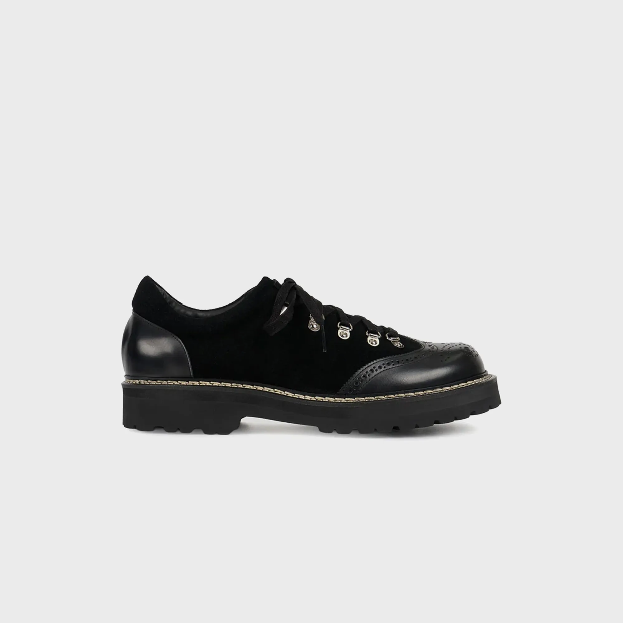 Pennon High Boots Low Wingtip - Black sold by Kith