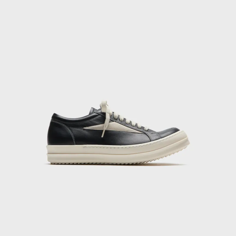 Rick Owens WMNS Vintage Sneaks - Black / Milk / Milk made by Rick Owens