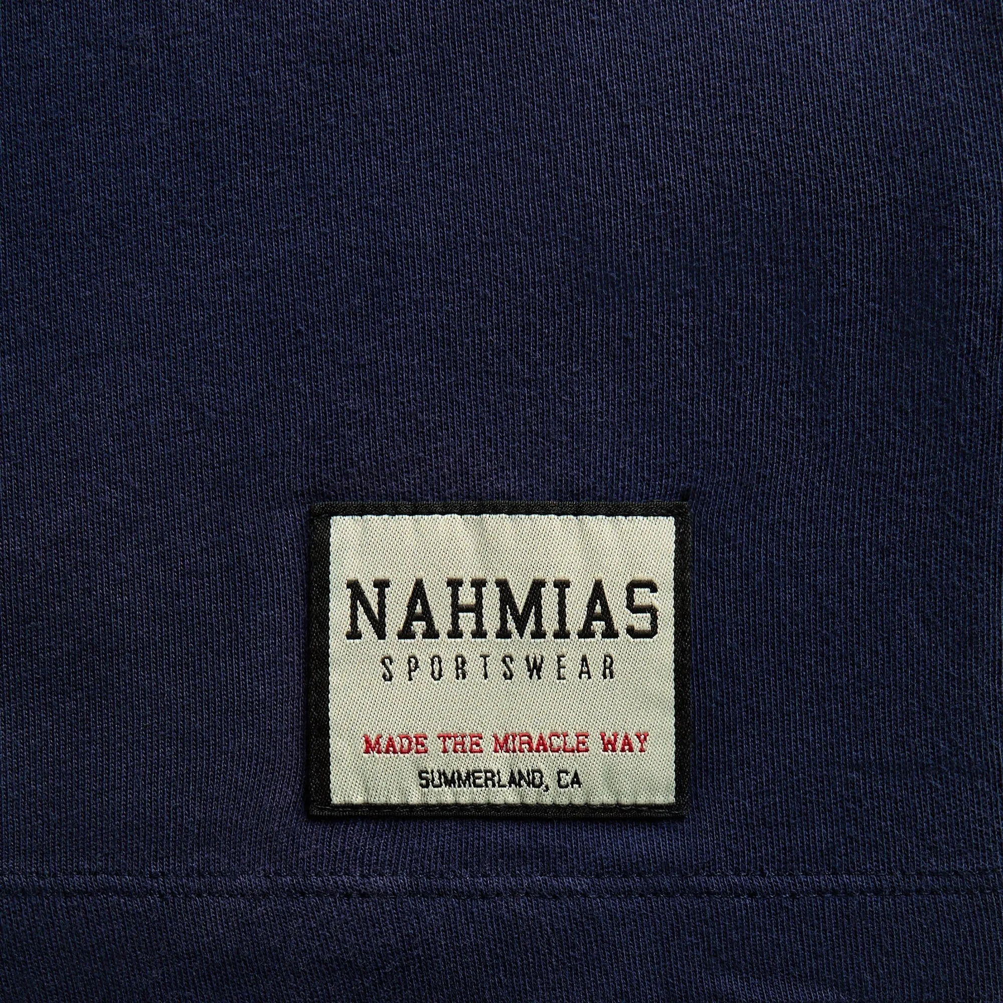 NAHMIAS Uniform 24 Boxy Tee - Worn Navy sold by Kith product image thumbnail 3