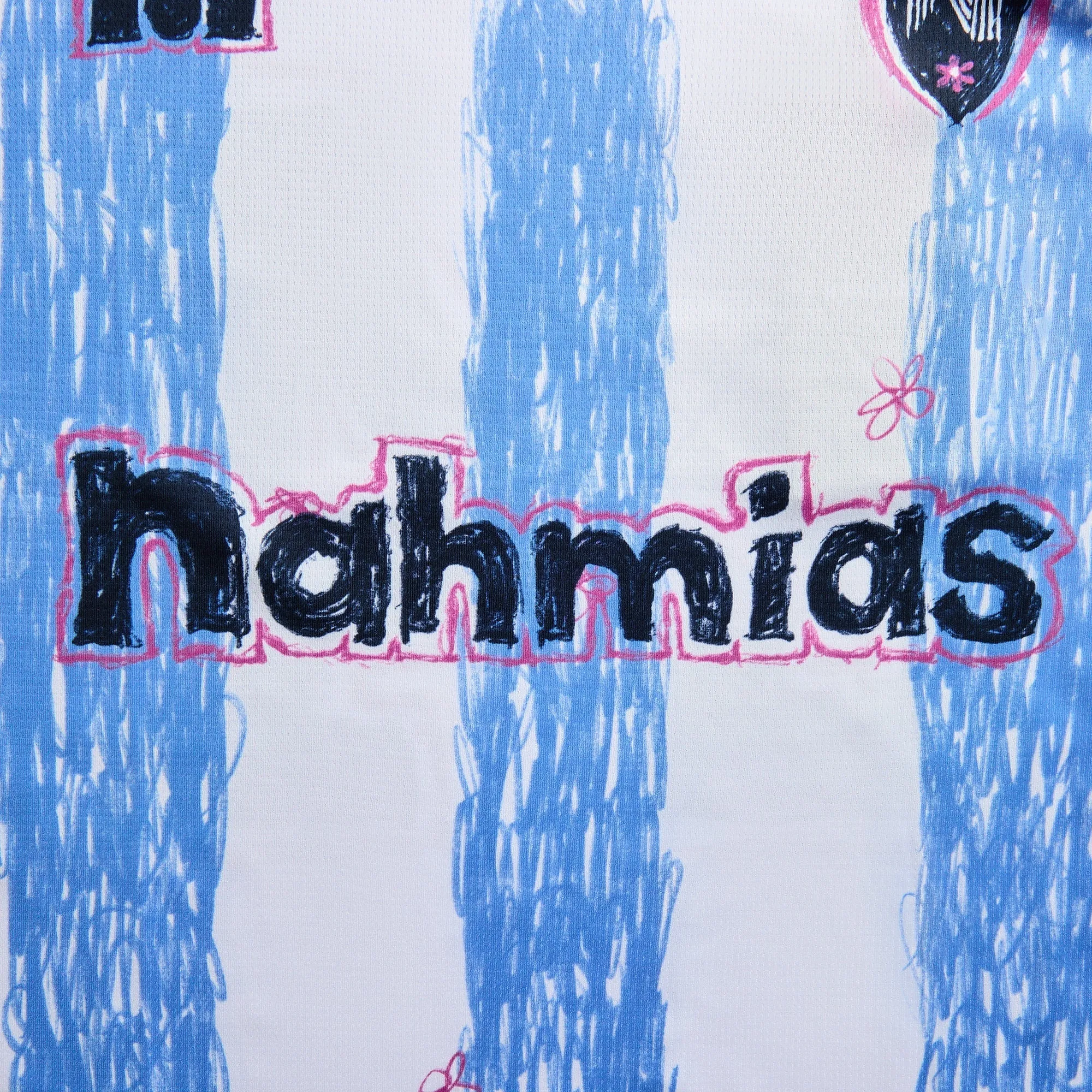 NAHMIAS Scribble Soccer Jersey - Blue Iris sold by Kith product image thumbnail 3