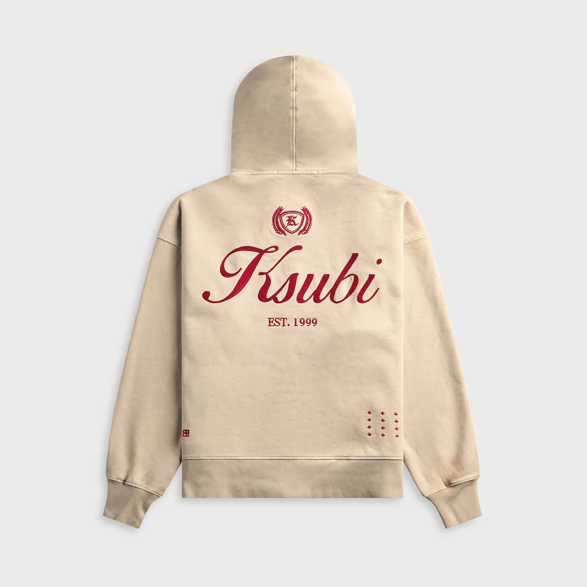 Ksubi Klasse Halen Zip Hoodie Smoke - Grey sold by Kith product image thumbnail 2