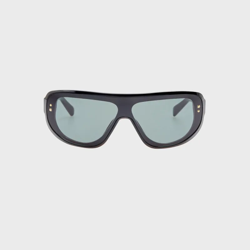 Jacquemus Havana Sunglasses - Black / Light Gold / Grey made by Jacquemus