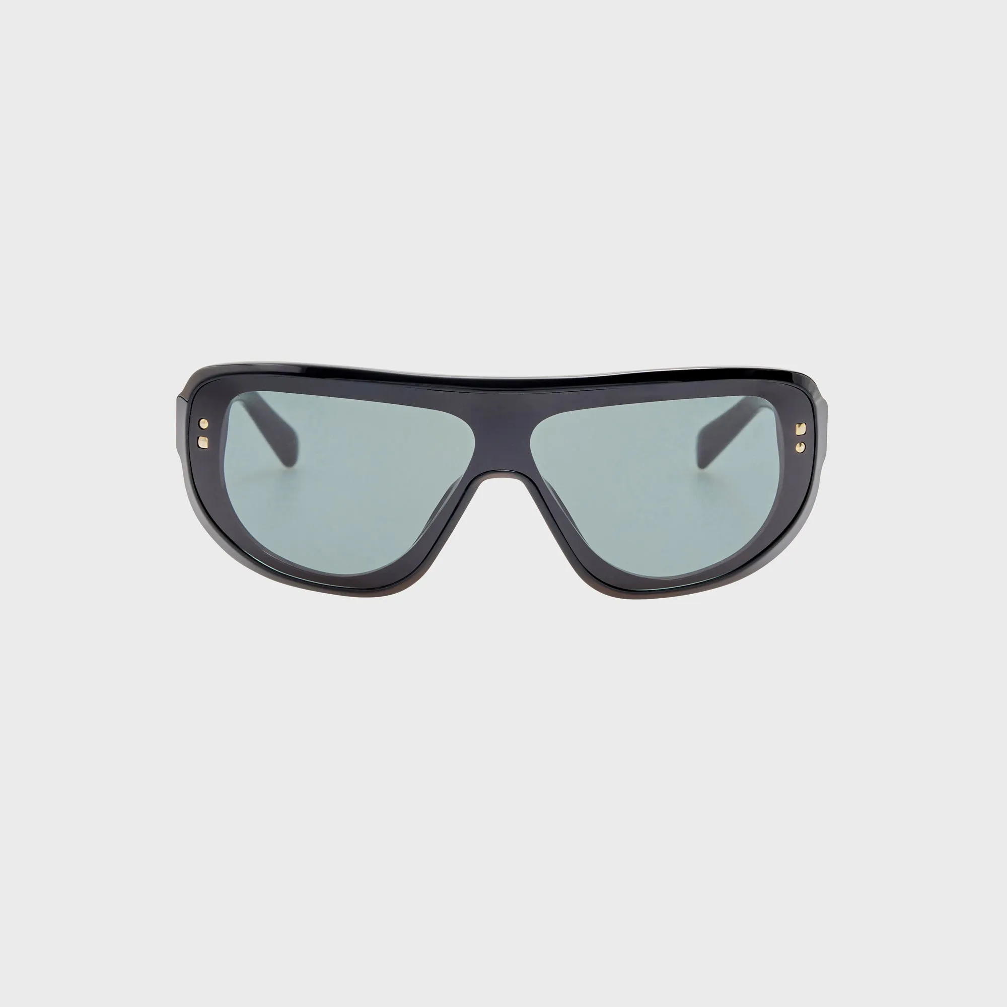 Jacquemus Havana Sunglasses - Black / Light Gold / Grey sold by Kith