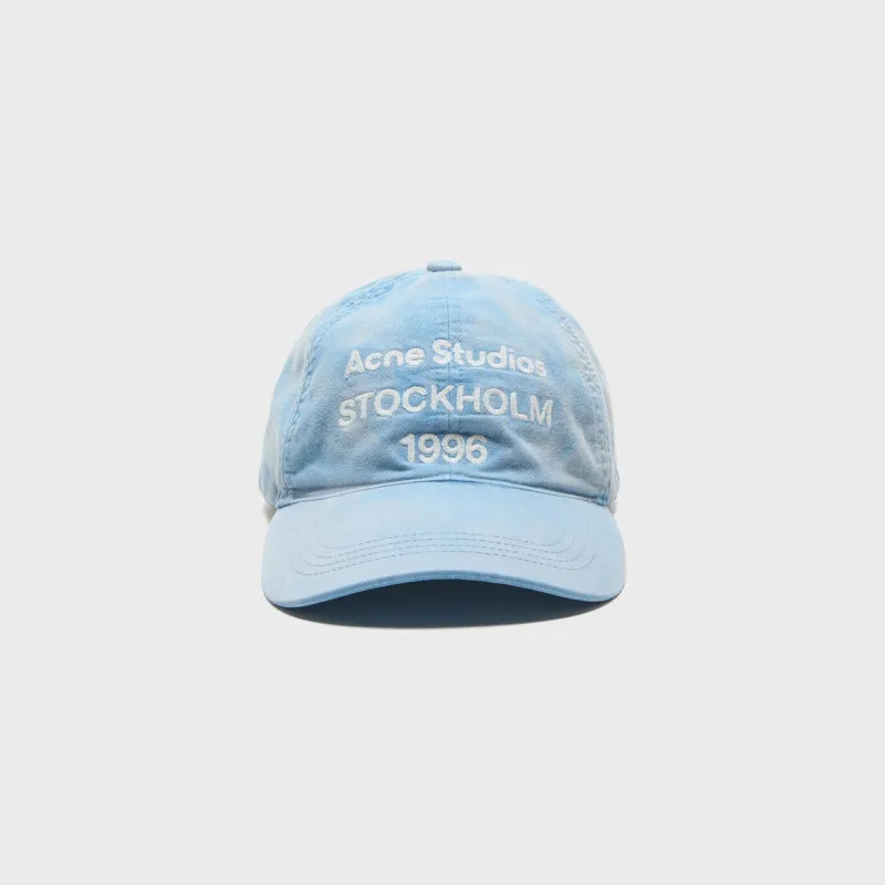 Acne Studios Logo Cap - Cornflower Blue made by Acne Studios