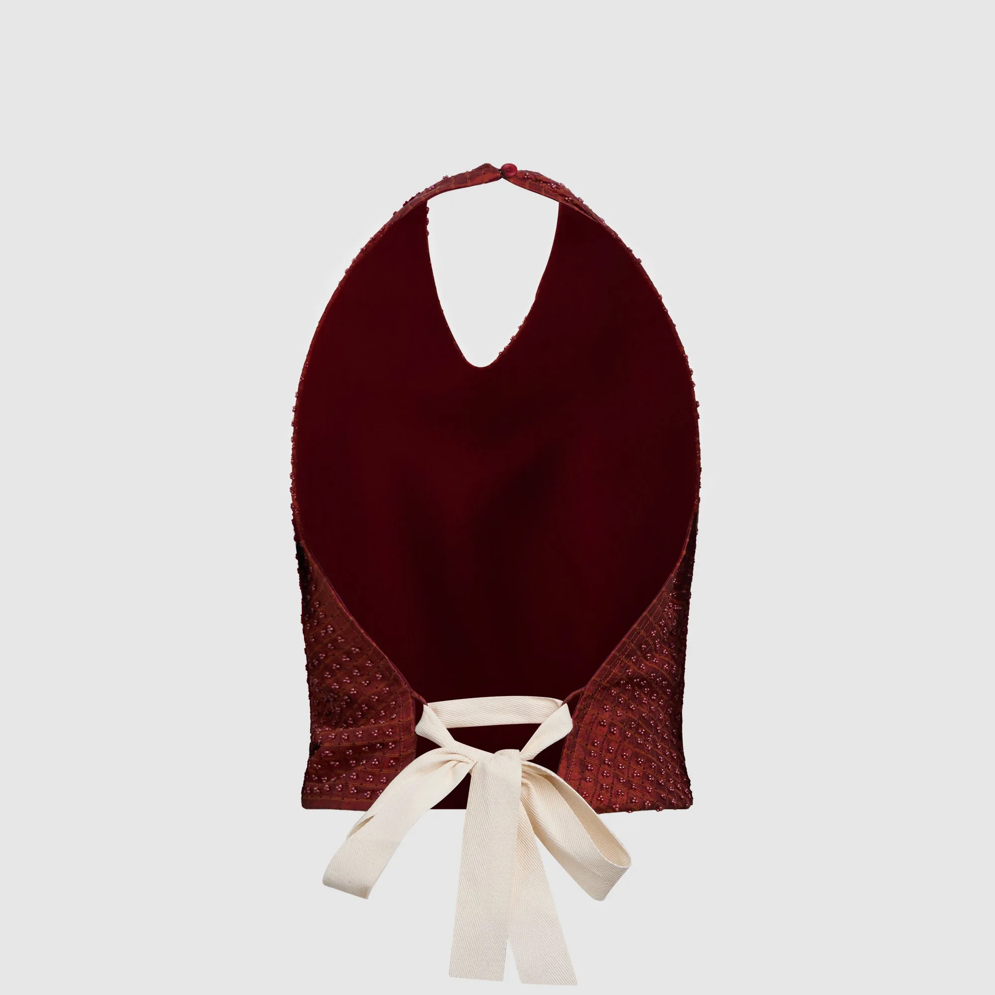 Tae Park Embellished Napkin Top - Red / Orange sold by Kith product image thumbnail 2
