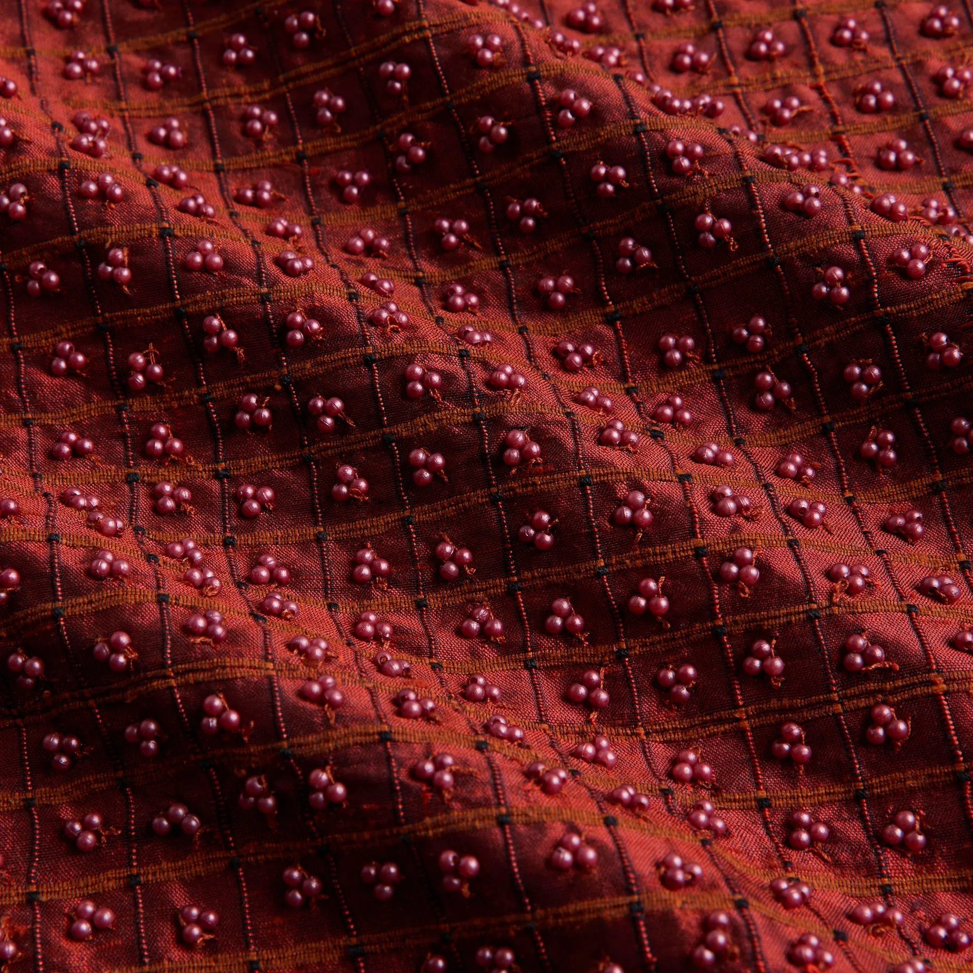 Tae Park Embellished Napkin Top - Red / Orange sold by Kith product image thumbnail 3