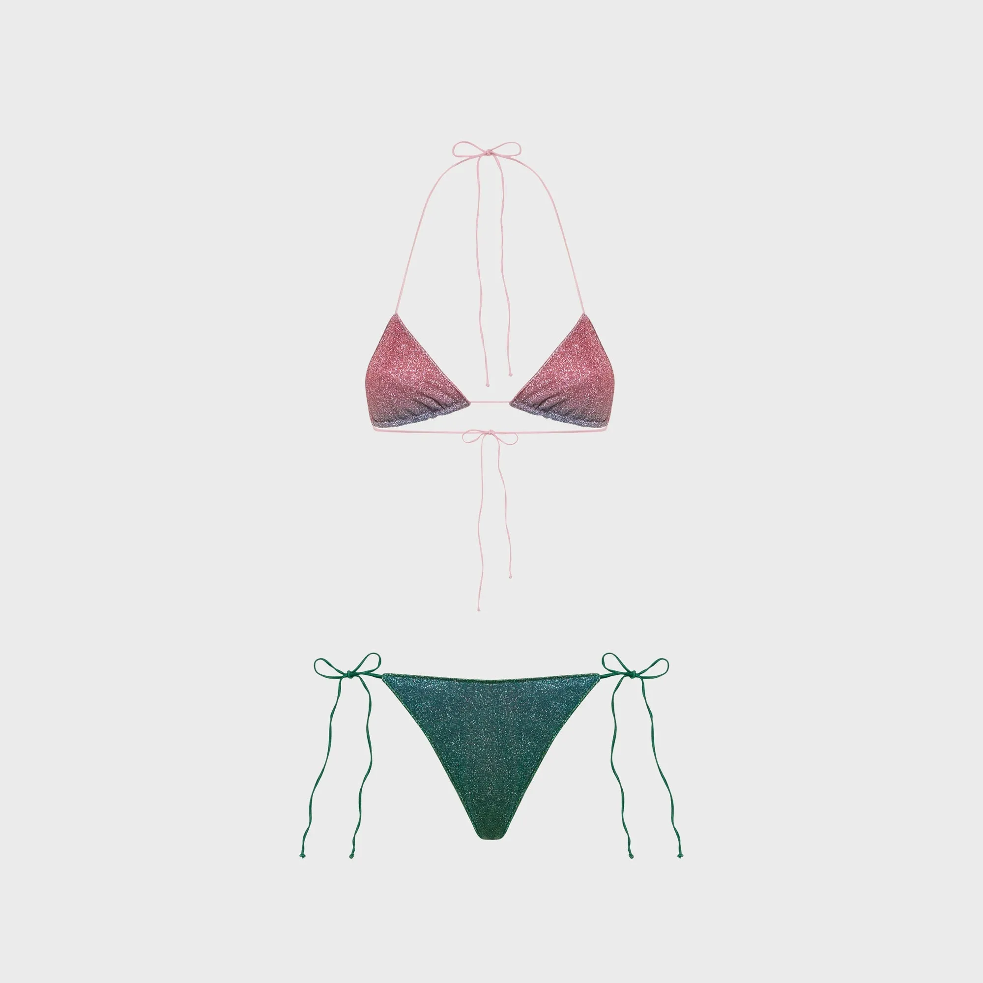 Oseree Lumière Candy Two Piece Bikini Set - Candy sold by Kith