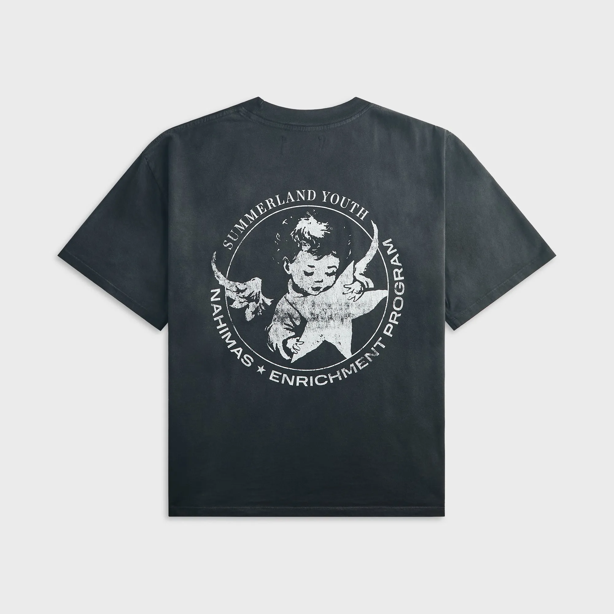 NAHMIAS Youth Enrichment Program Boxy Tee - Aged Black sold by Kith product image thumbnail 2