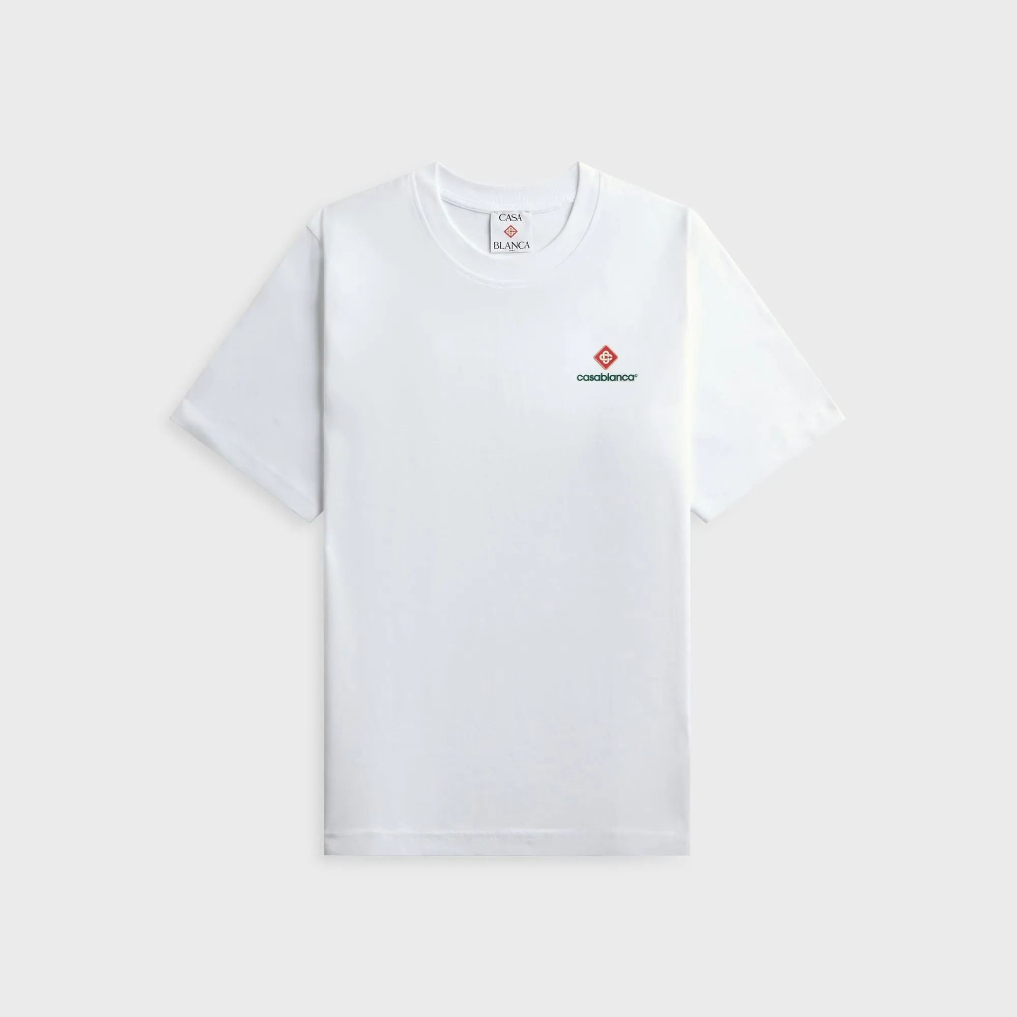 Casablanca Sport Type Short Sleeve Tee - White sold by Kith