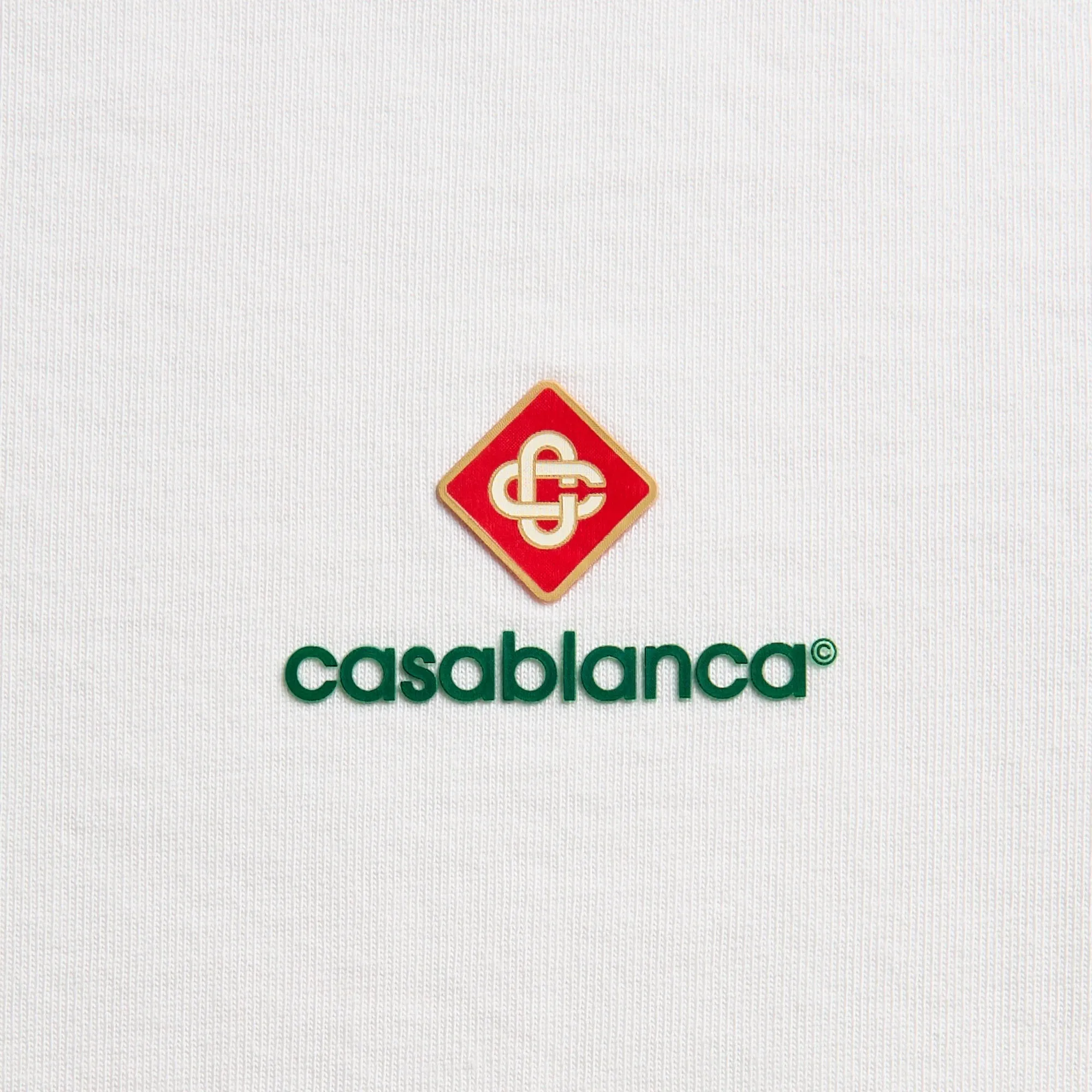 Casablanca Sport Type Short Sleeve Tee - White sold by Kith product image thumbnail 2
