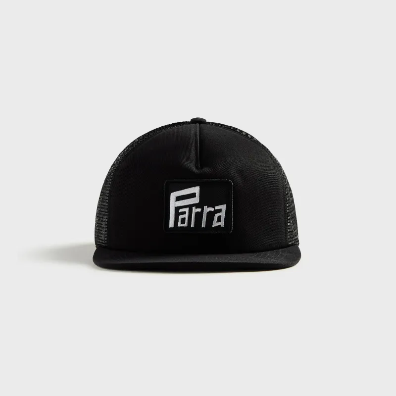 by Parra Measuring Tape Logo 5 Panel Cap - Black made by by Parra
