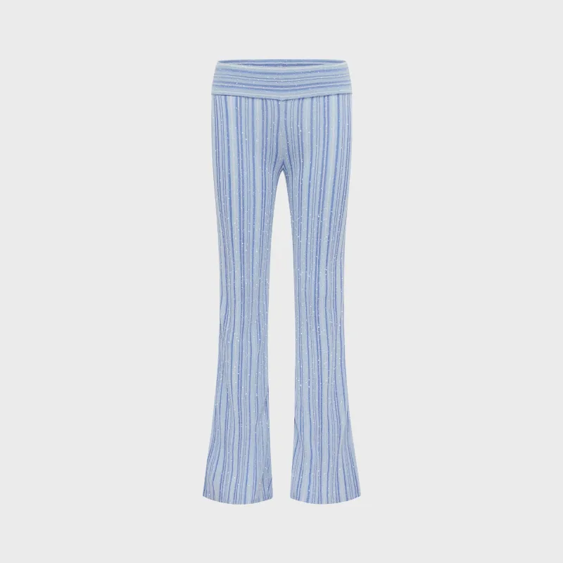 Asta Resort Maribel Pant - Sea Mist / Sailor Blue Stripe made by Asta Resort