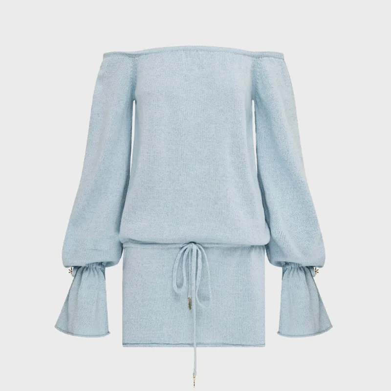 Asta Resort Margot Mini Dress - Sea Mist made by Asta Resort