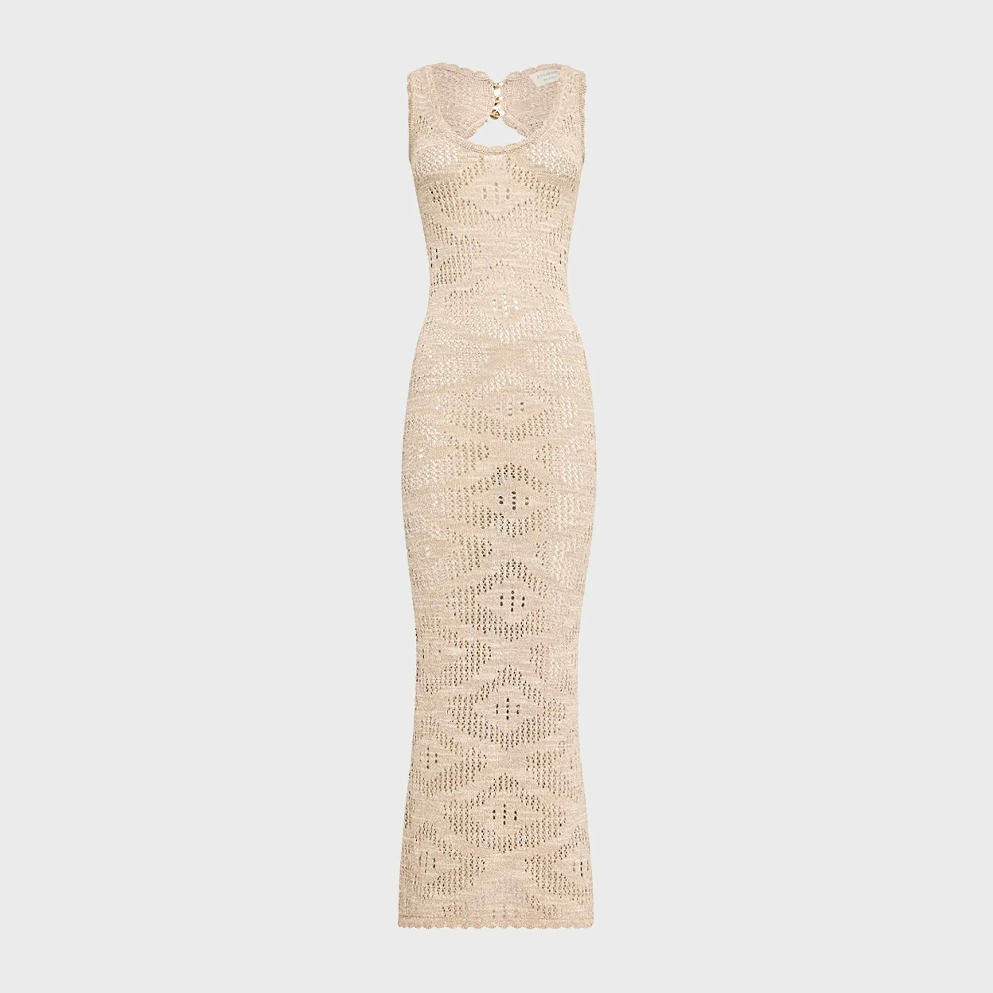 Asta Resort Eve Dress - Sand Shimmer sold by Kith