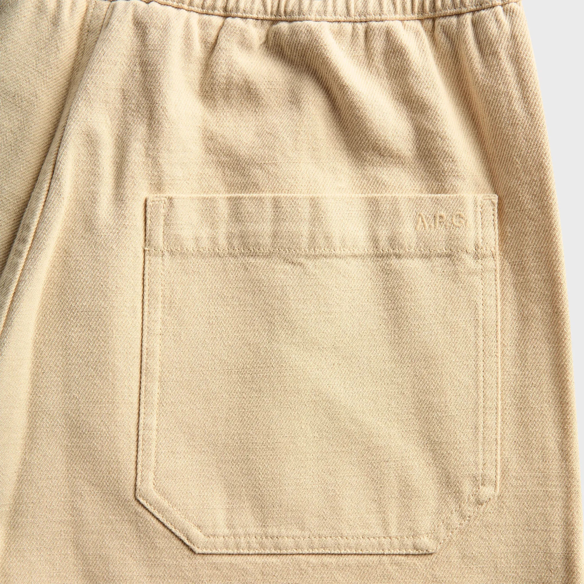 A.P.C. Loose Bermuda Short - Off White sold by Kith product image thumbnail 3