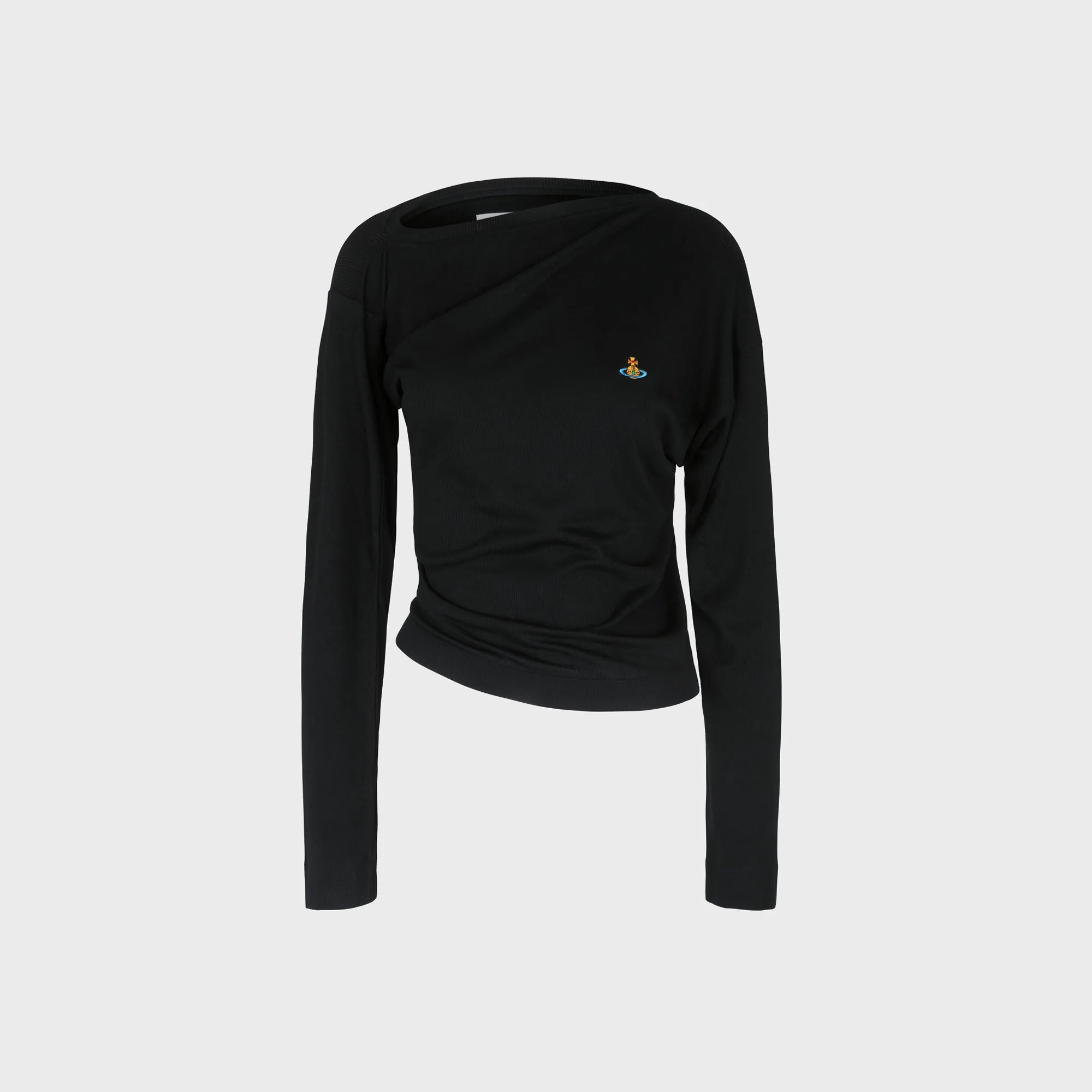 Vivienne Westwood Long Sleeve Hebo Top - Black sold by Kith
