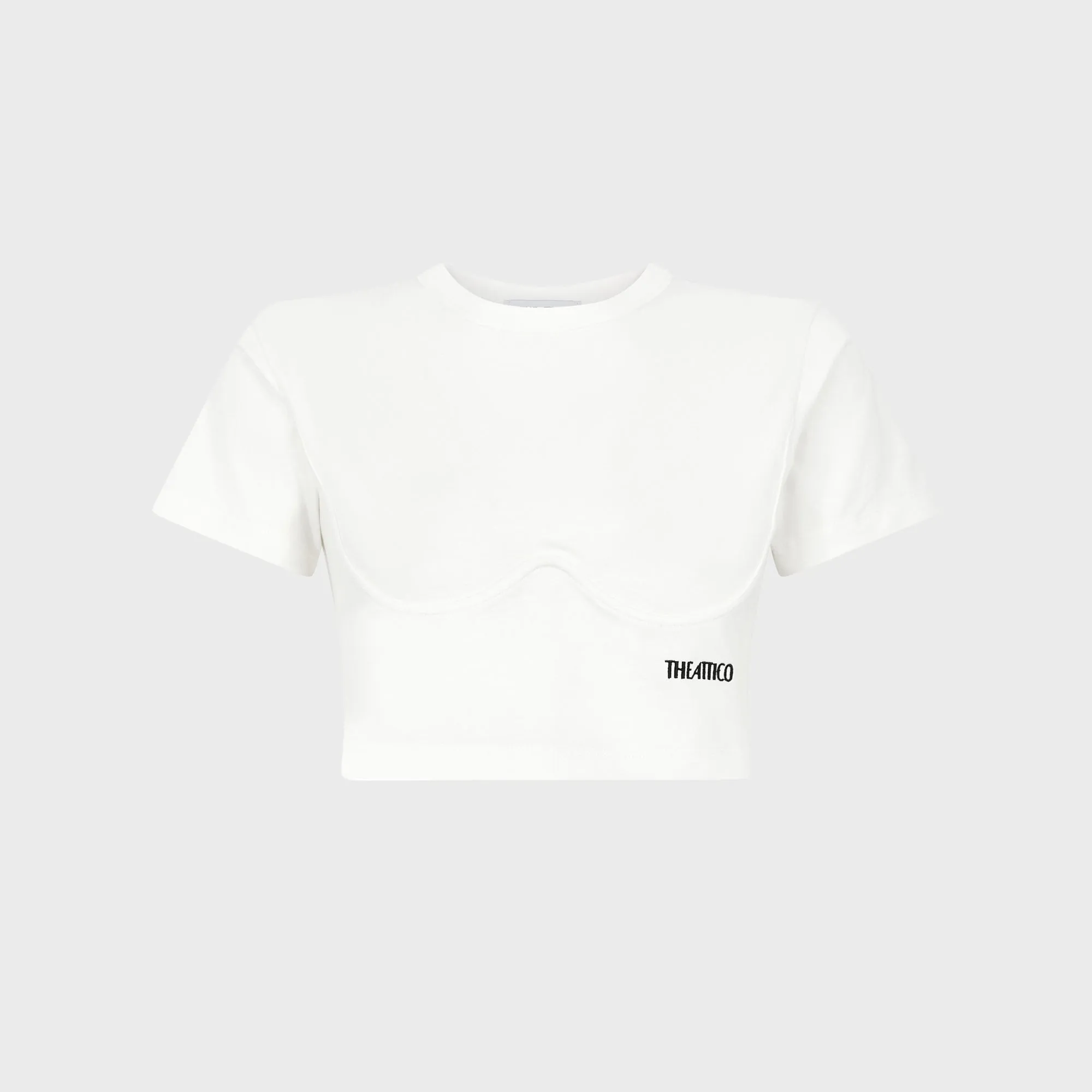 The Attico Tee - White sold by Kith